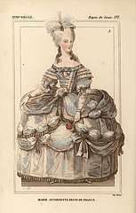 Marie Antoinette  Reine de France  wife to King Louis XVI.