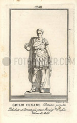 Statue of Roman general Julius Caesar.