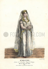 Caroline Branchu as Dido  Queen of Carthage  in Didon  1824.