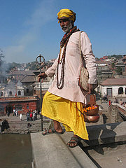 Nepal holy man