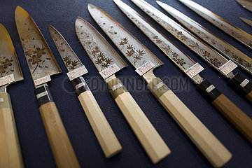 Sushi knives in Tokyo