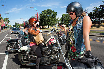 motorbike lovers in Vancouver