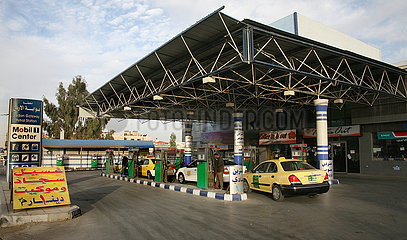 petrol station in Amman  Jordan