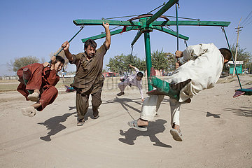 fun fair in Kunduz city  Afghanistan