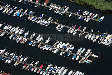 yachts at Almere  the Netherlands