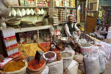 Bazaar in downtown Kabul  Afghanistan