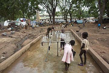 water supply to displaced people in CAR