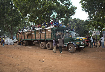 truck in central african republic