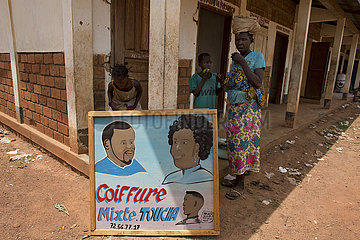hairdresser in Africa