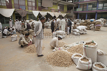 Kunduz bazaar  Afghanistan