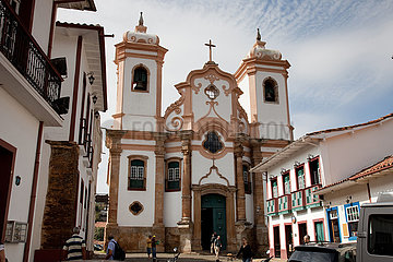 Capela de Sao Francisco de Assis in Ouro Preto