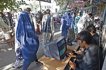 music and movies salesmen in Kunduz  Afghanistan