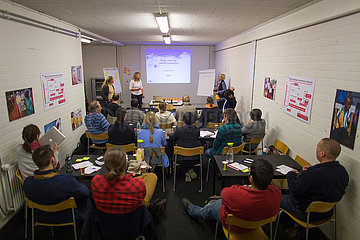 EBOLA training centre of MSF in Amsterdam