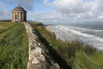 the Mussenden Temple was Commissioned by Earl Bishop Frederick Hervey in 1783.