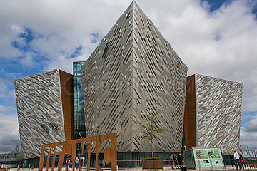 Titanic Belfast is a $165 million visitor attraction centre