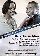 awareness poster in Zimbabwe