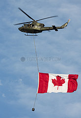 Canadian army helicopter