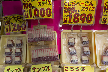plastic food for restaurant displays in Tokyo