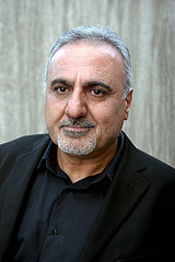 Der irakische Autor und Verleger Samuel Shimon