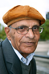 Der irakische Dichter und Autor Fadhil al-Azzawi