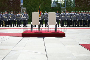 Bundeskanzleramt Treffen Merkel Frederiksen