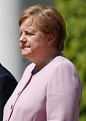 Bundeskanzleramt Treffen Merkel Selensky