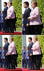Bundeskanzleramt Treffen Merkel Selensky