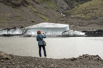 Gletscher Sólheimajökull