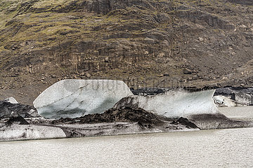 Gletscher Sólheimajökull
