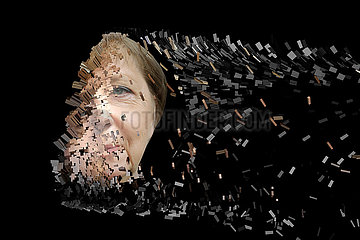 CGI Angela Merkel deconstructed