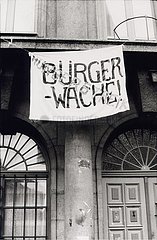 28. Maerz 1990  Erfurt  Hungerstreik der Buergerwache
