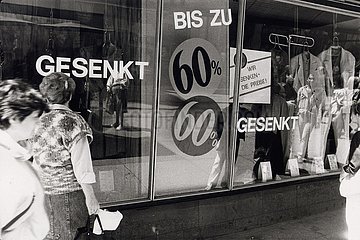 Mai 1990  Erfurt  vor der Waehrungsunion