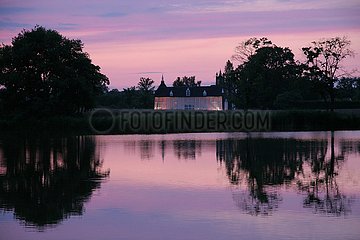 Romantik - Sonnenuntergang im Woerlitzer Park