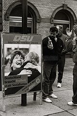 3. Maerz 1990  Erfurt  erste freie Volkskammerwahl