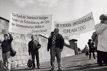 23. Maerz 1991  KZ Sachsenhausen  Opfer des Stalinismus