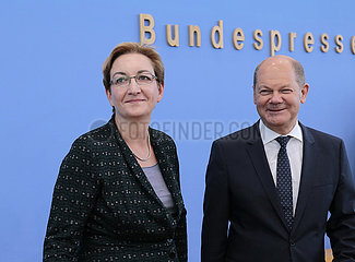 Bundespressekonferenz zum Thema: Vorstellung unserer Kandidatur fuer den SPD-Vorsitz