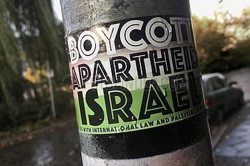 Sign Boycott Apartheid Israel