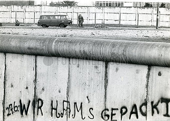 Berliner Mauer  1984