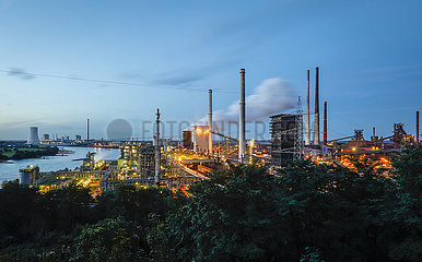 ThyssenKrupp Steel  KBS Kokerei Schwelgern  Duisburg  Ruhrgebiet  Nordrhein-Westfalen  Deutschland  Europa