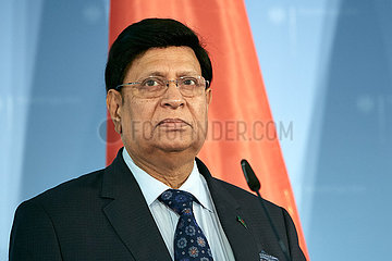 Berlin  Deutschland - Abul Kalam Abdul Momen  Aussenminister von Bangladesch.