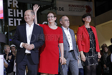 SPD - Feierliche Verkuendigung der Ergebnisse der Mitgliederbefragung zur Wahl des neuen Parteivorsitzes