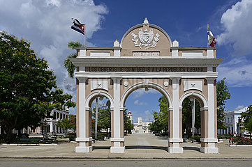 Kuba  Cienfuegos - Stadtbild