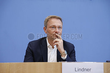 Bundespressekonferenz zum Thema: FDP - Auswirkungen der Landtagswahlen in Thueringen auf die Bundespolitik