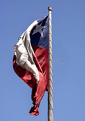 Chilenischer Flagge