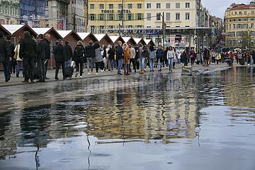 Überschwemmung in Marseille