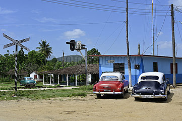 Kuba  Iznaga - Bahnhof in Iznaga