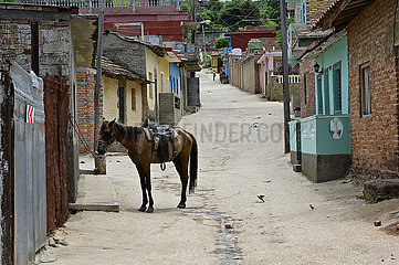 Kuba  Trinidad - Blick in eine Seitenstrasse