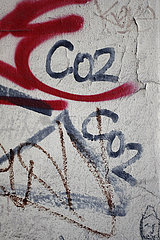 CO2 Graffiti in Berlin
