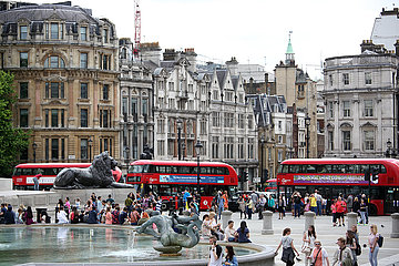 London  Grossbritannien  Trafalgar Square