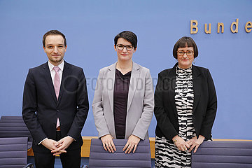 Bundespressekonferenz zum Thema: Halbzeit-/Zwischenbilanz Untersuchungsausschuss Breitscheidplatz